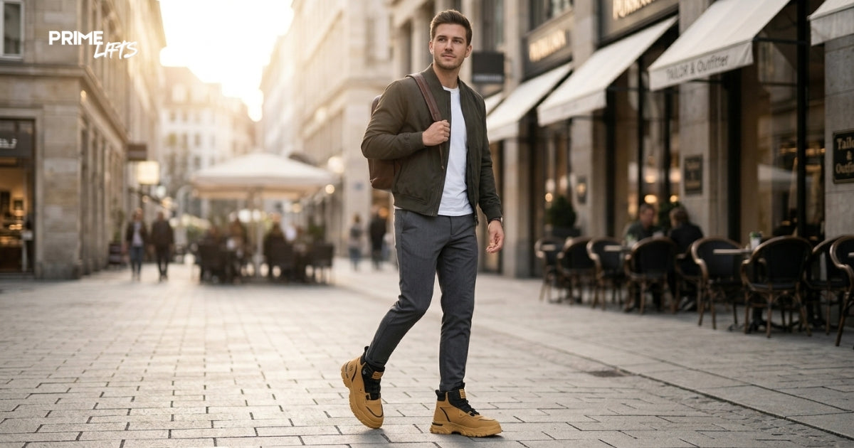 Step Up Your Style: How Casual Height-Increasing Shoes Can Transform Your Look