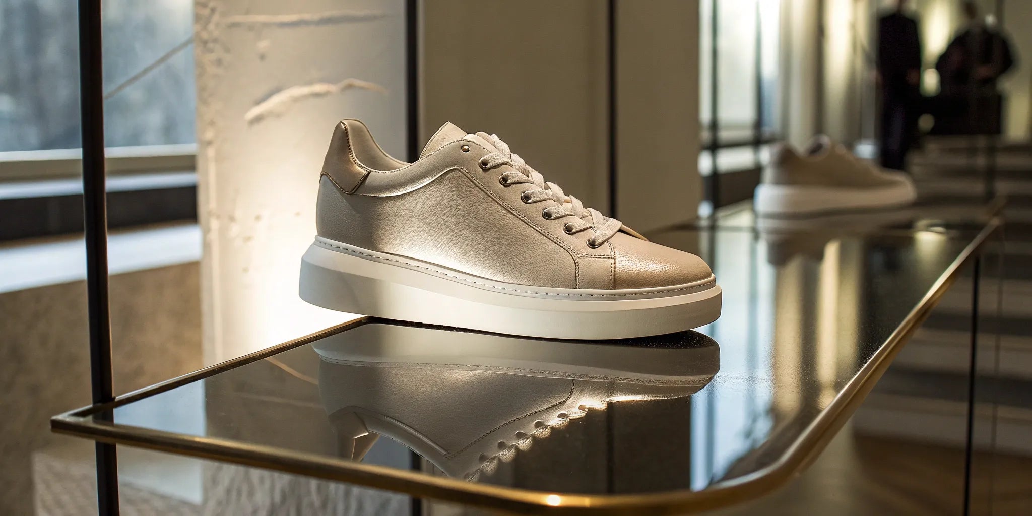 Height-boosting shoes add inches with style.