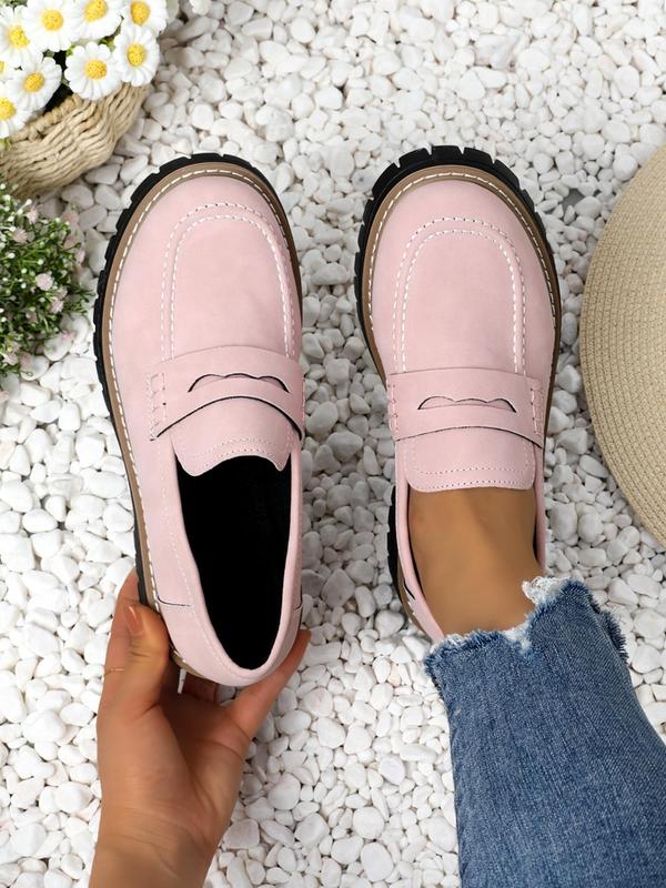 AURORA - Solid Color Loafers