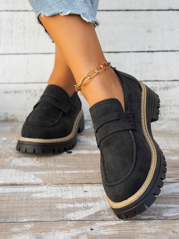 AURORA - Solid Color Loafers