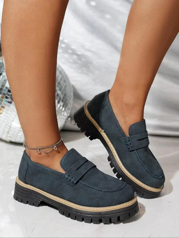 AURORA - Solid Color Loafers - Prime Lifts