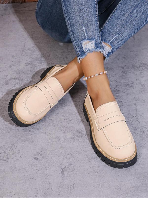 AURORA - Solid Color Loafers