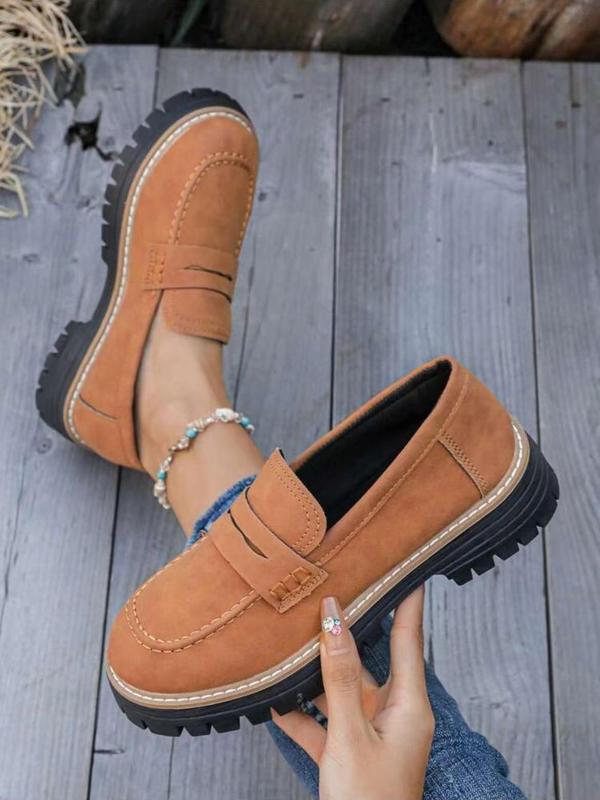 AURORA - Solid Color Loafers