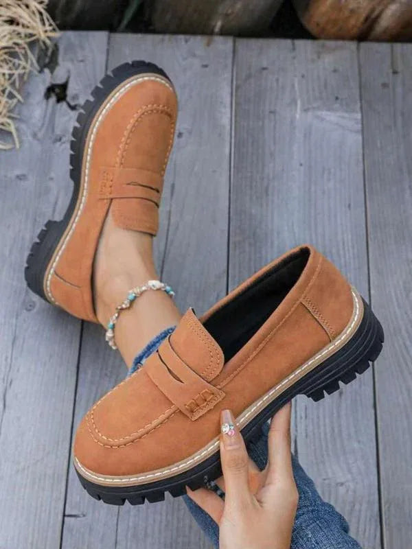 AURORA - Solid Color Loafers - Prime Lifts