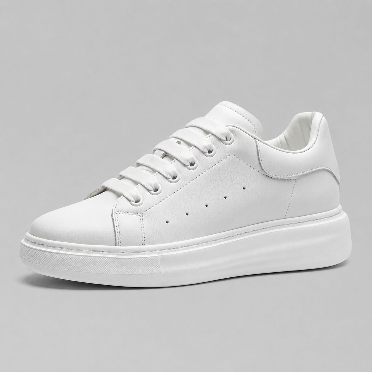 Elevate Leather Sneakers – 8cm (3") - Prime Lifts