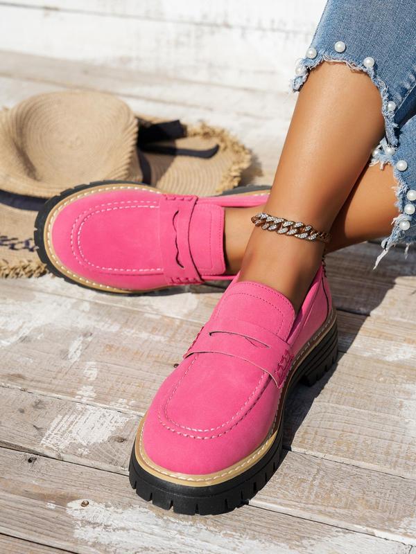 AURORA - Solid Color Loafers