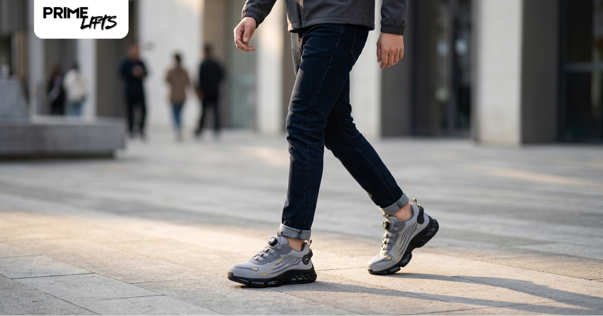 Want to Look Taller? 8 Tips for Wearing Elevator Sneakers Like a Pro - Prime Lifts