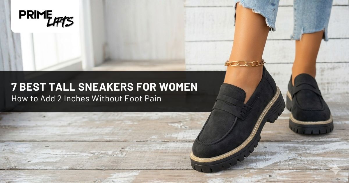 7 Best Tall Sneakers for Women: How to Add 2 Inches Without Foot Pain