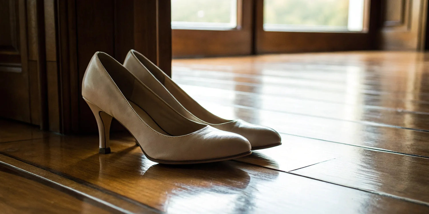 Stylish height increasing shoes for women.