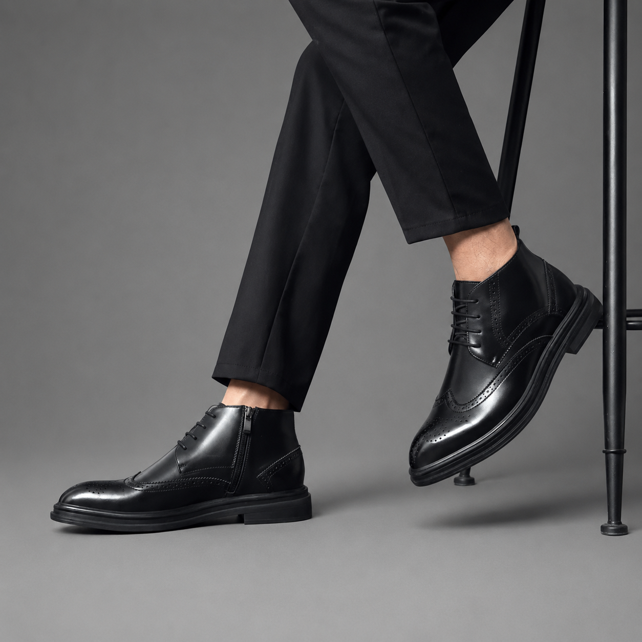 Cavalier Dress Boots – 7cm (2.7") - Prime Lifts