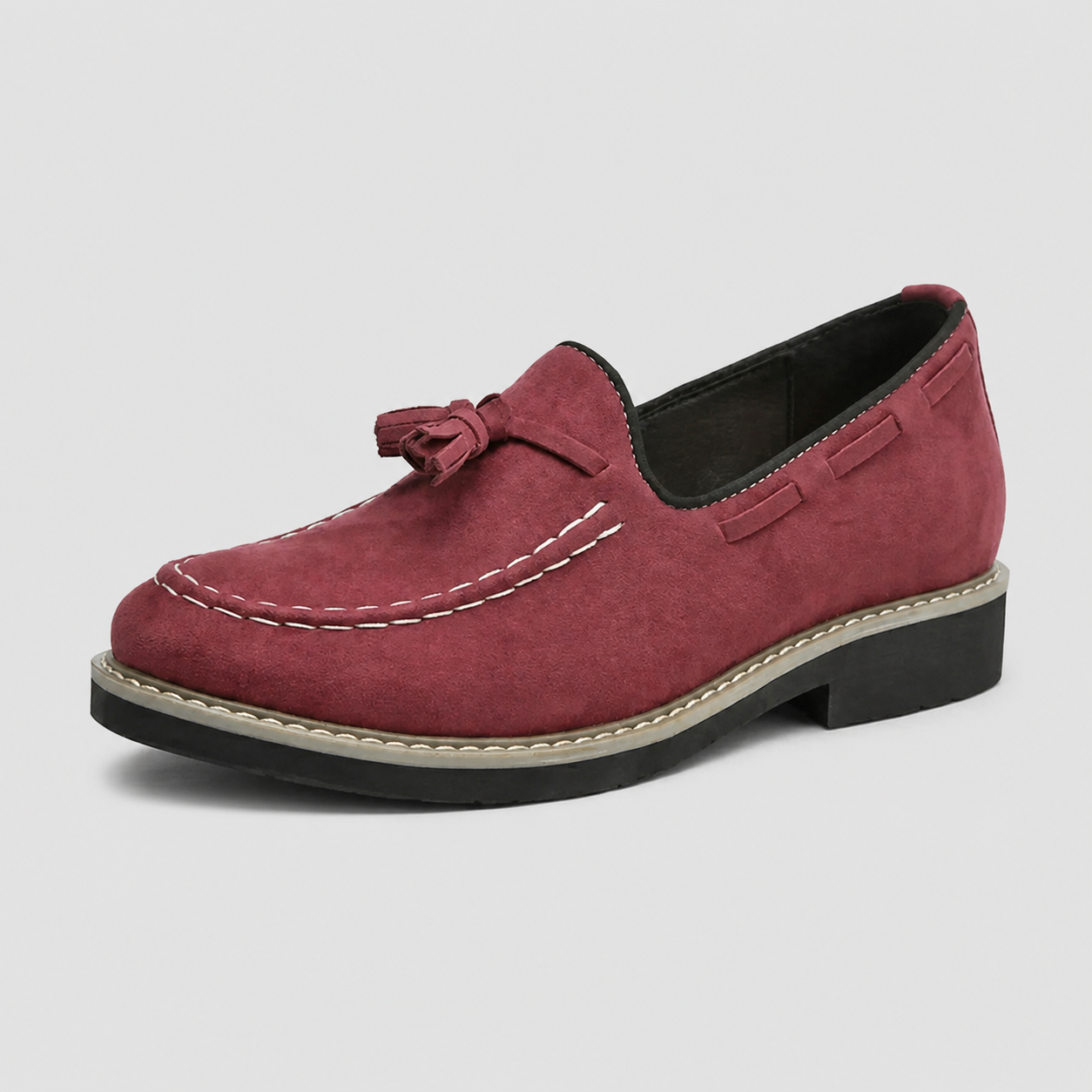 Hudson Tassel Loafers – 7cm (2.7") - Prime Lifts