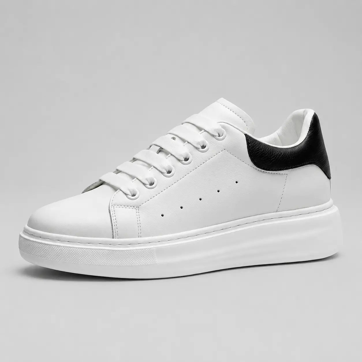 Elevate Leather Sneakers – 8cm (3") - Prime Lifts