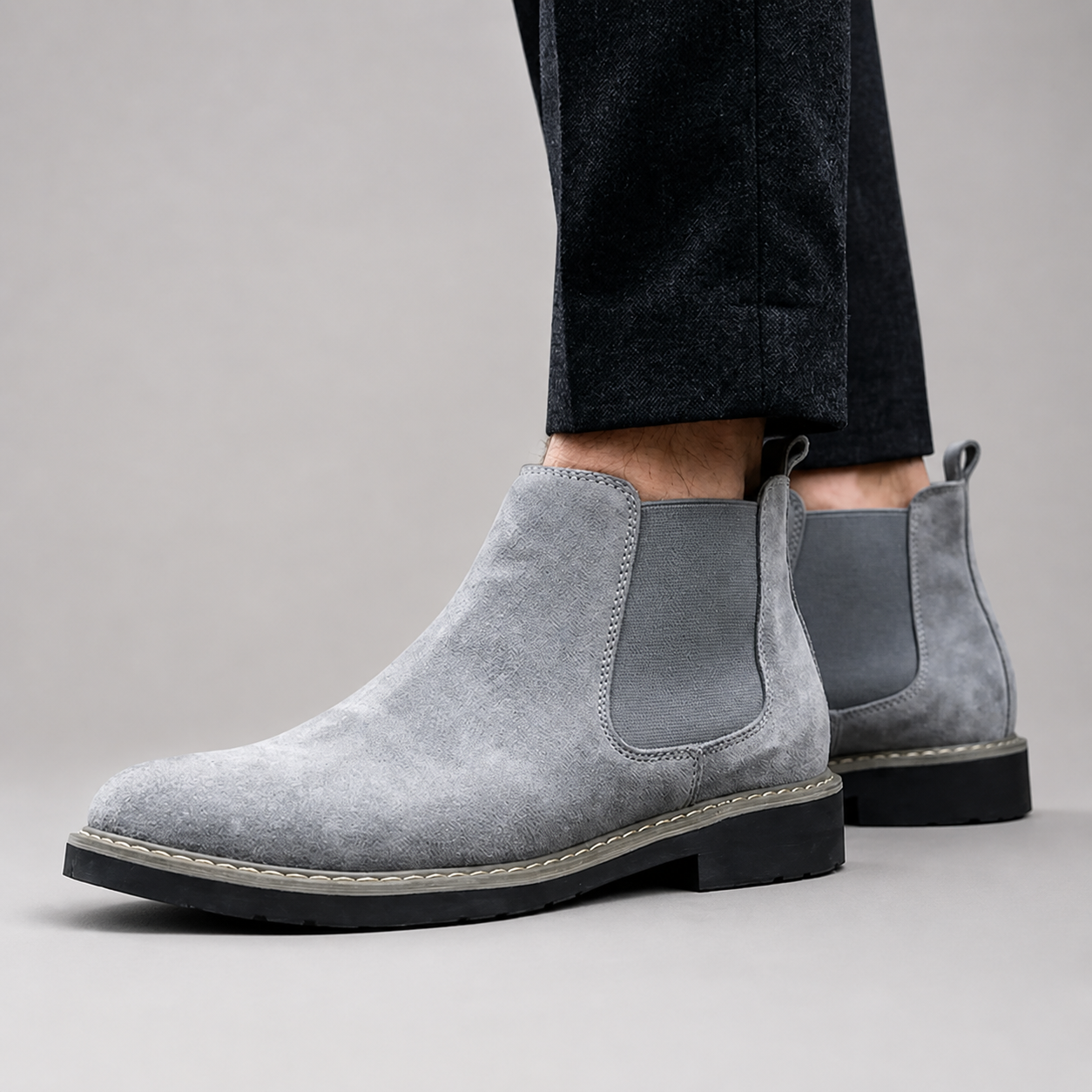 Nolan Chelsea Boots – 7cm (2.7") - Prime Lifts