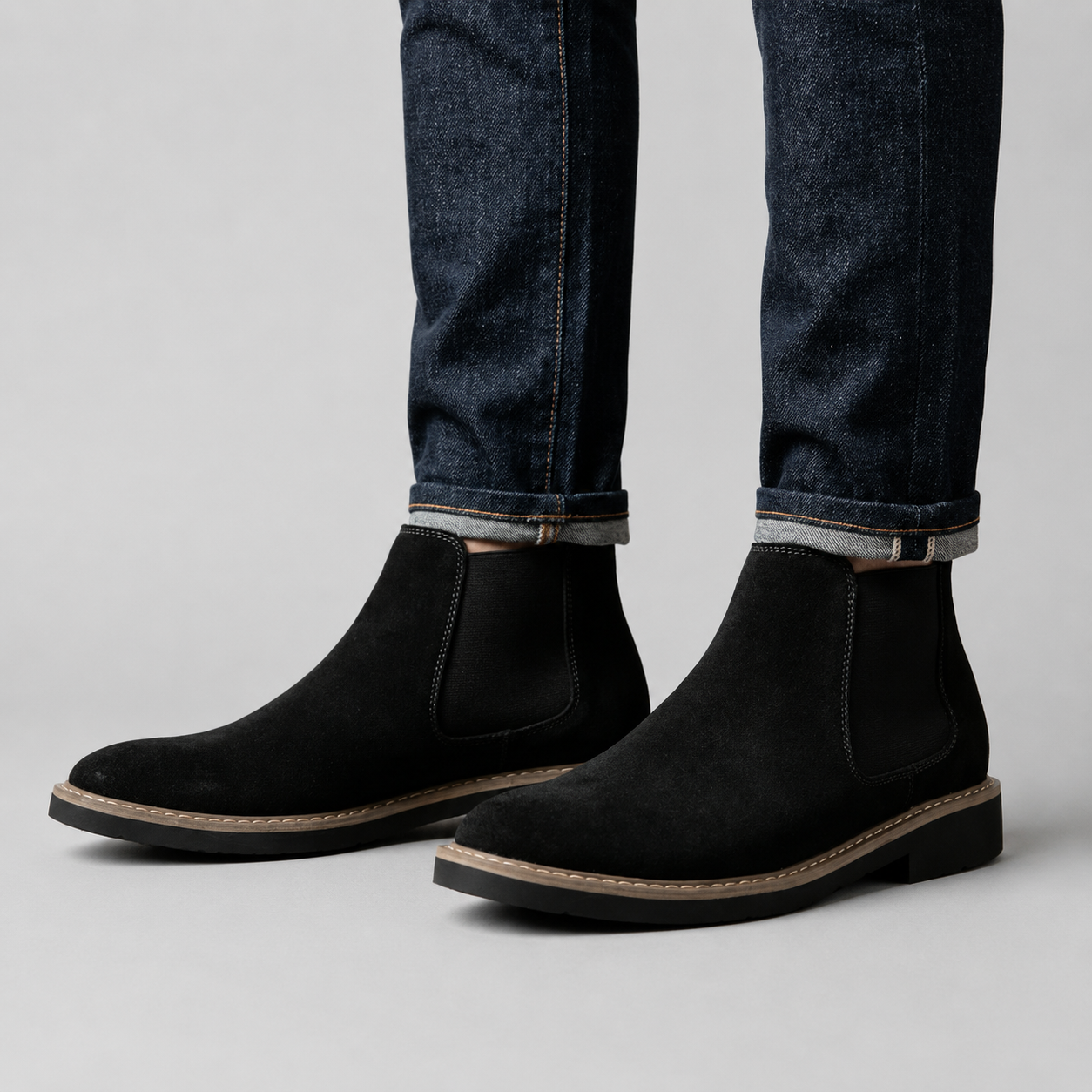 Nolan Chelsea Boots – 7cm (2.7") - Prime Lifts